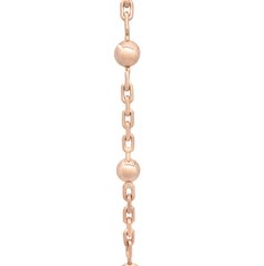 14K Red Gold Chain with spheres 600008, 50
